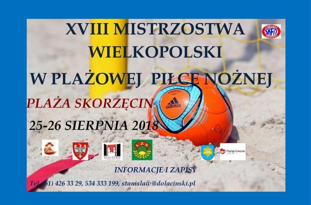 Ruszyły zapisy na mistrzostwa Wielkopolski w plażowej piłce nożnej