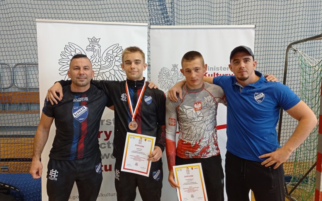 Piotr Chełek na podium mistrzostw Polski
