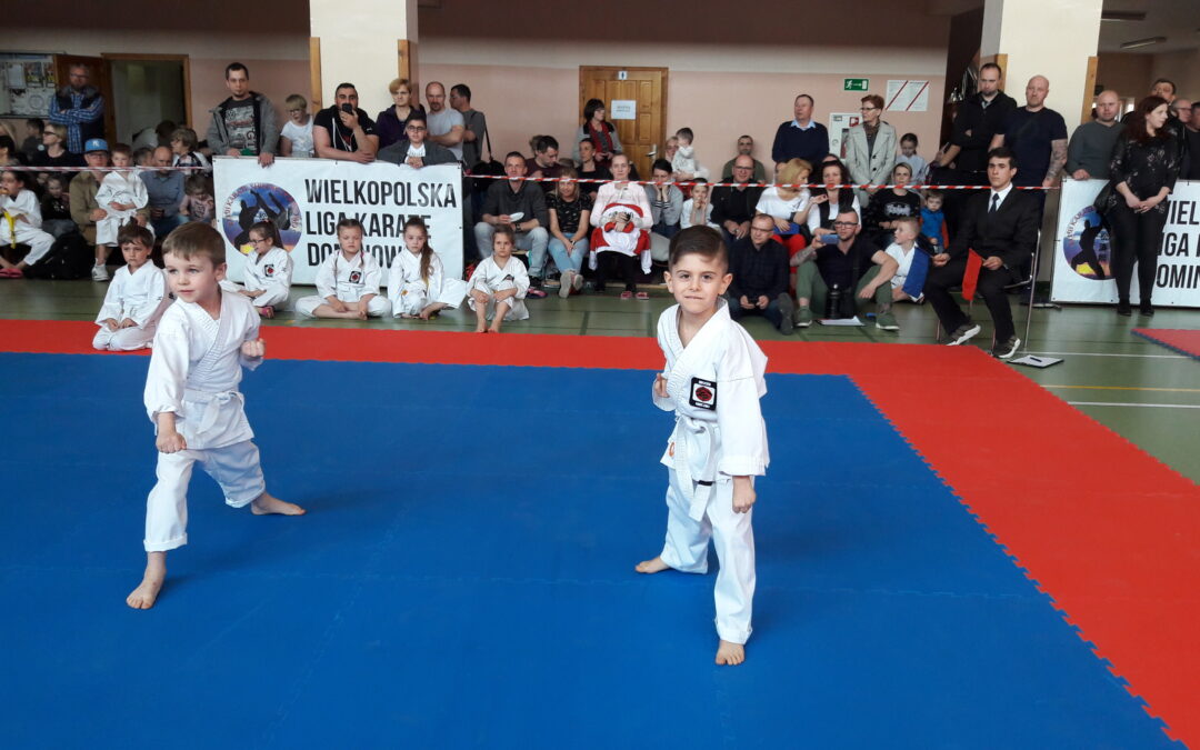 Dwa złota gnieźnianek w kolejnej rundzie wielkopolskiej otwartej ligi karate