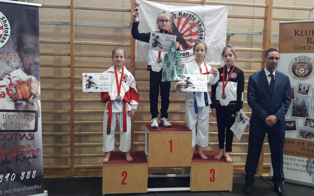 Kolejne medale Inochi w Wielkopolskiej Lidze Karate