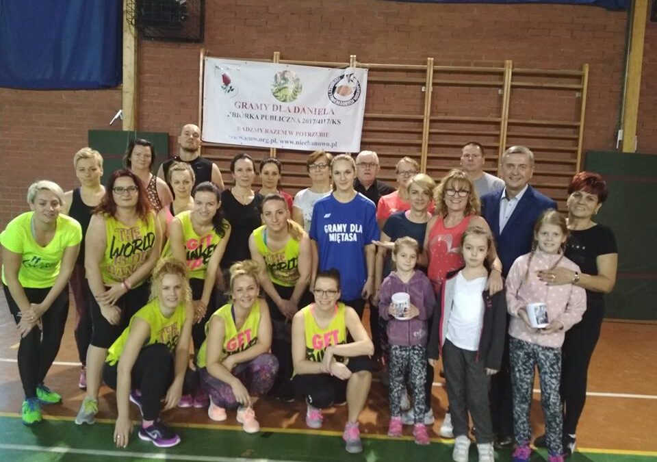 Charytatywna zumba dla Daniela