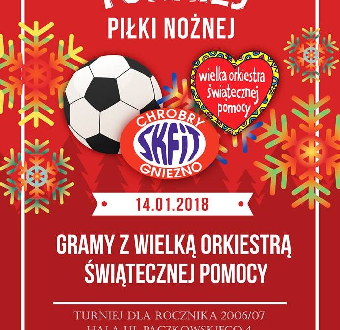 Stowarzyszenie Chrobry zaprasza na WOŚP-owy turniej