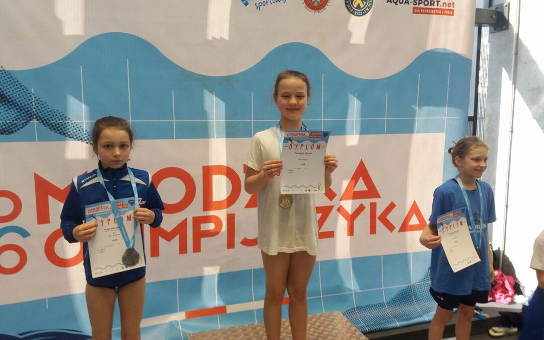 Młoda gnieźnianka wygrała największe zawody pływackie w Polsce!