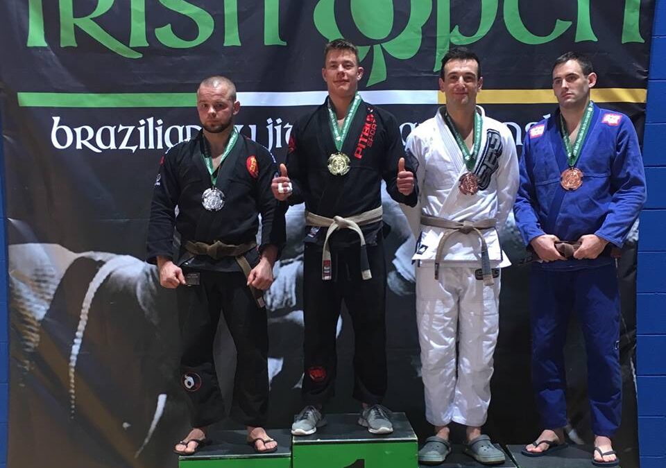 Andrzej Przybylski mistrzem Irlandii w brazylijskim ju-jitsu!