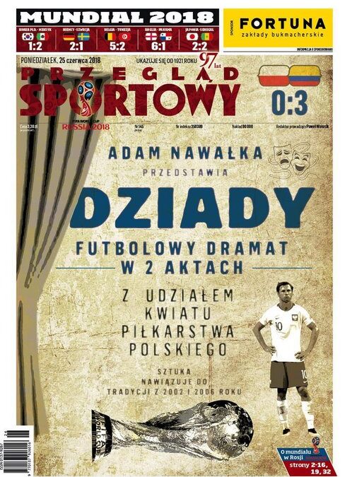 Gazety nie zostawiły suchej nitki na Orłach Nawałki!