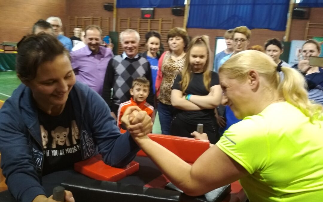 Sołectwo Niechanowo z pucharem Wójta