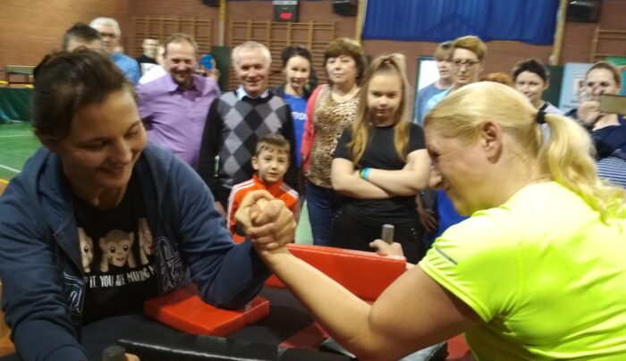 Sołectwo Niechanowo z pucharem Wójta