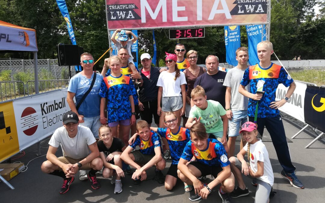 Diament-Maciejka walczył dzielnie w Triathlonie Lwa