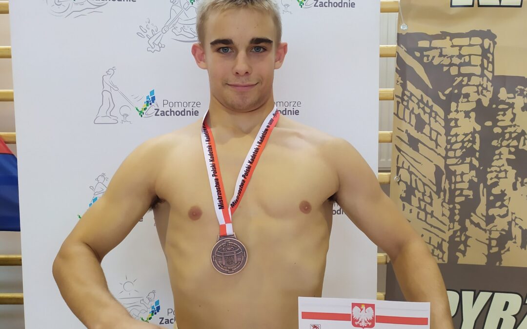 Piotr Chełek medalistą Mistrzostw Polski w sumo