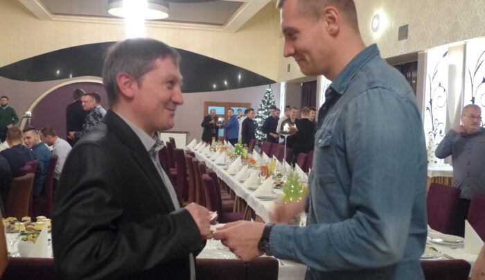 Mieszko przy wigilijnym stole