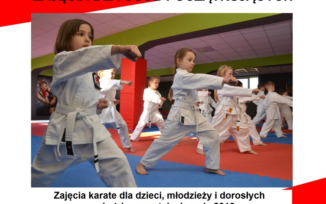 Ponownie rusza projekt „Zacznij latem trenować karate”