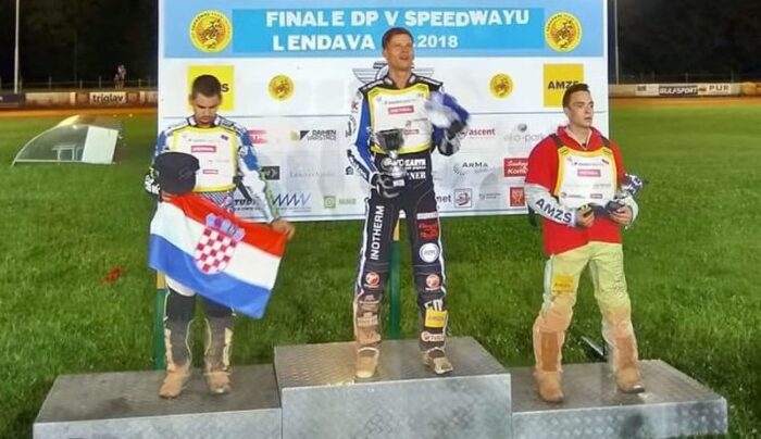 Jurica Pavlic na podium w Lendavie