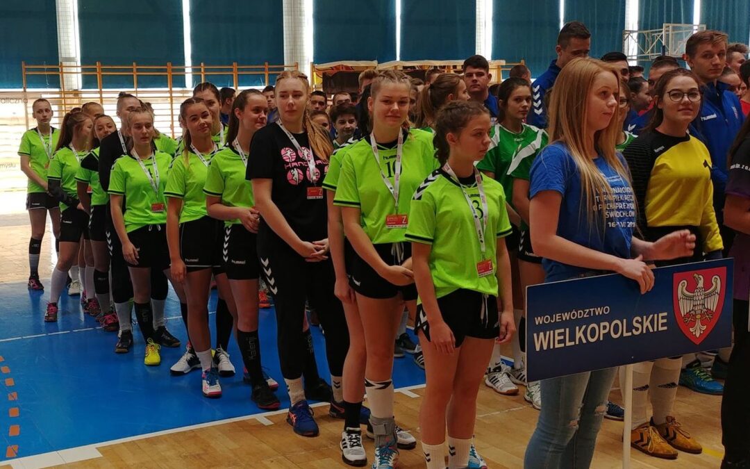 Wielkopolskie szczypiornistki szóste na OOM
