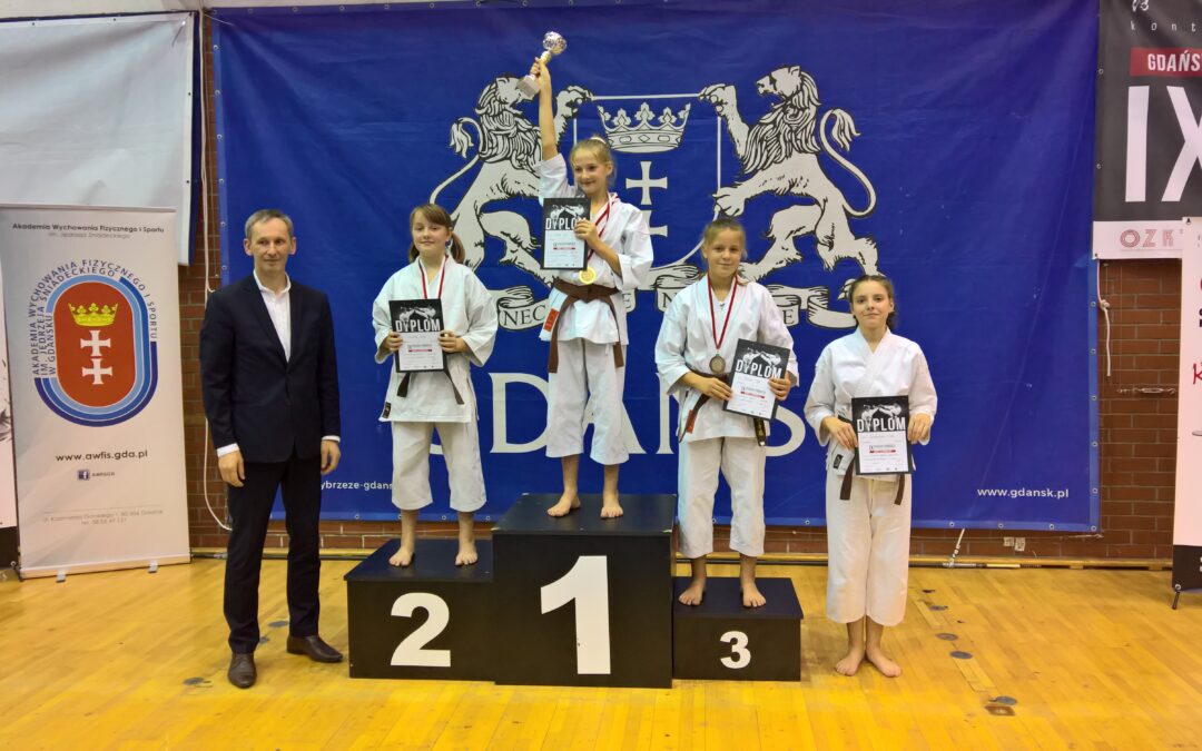 Brąz Mai Barczak w Pucharze Pomorza w karate tradycyjnym