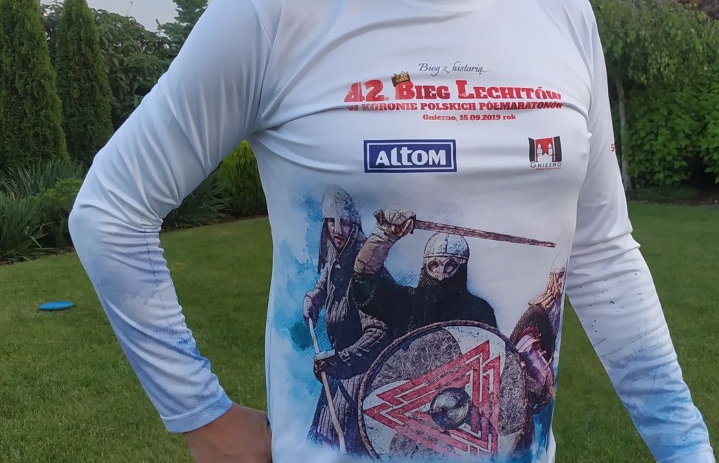 Tak wygląda koszulka 42. Biegu Lechitów