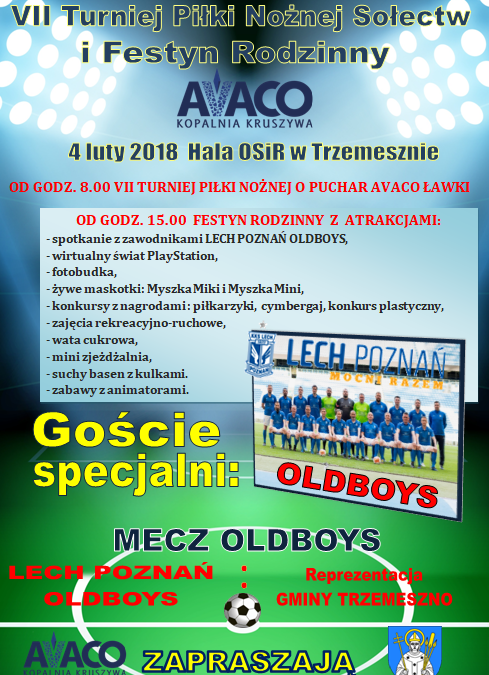 Oldboye Lecha Poznań przyjadą do Trzemeszna