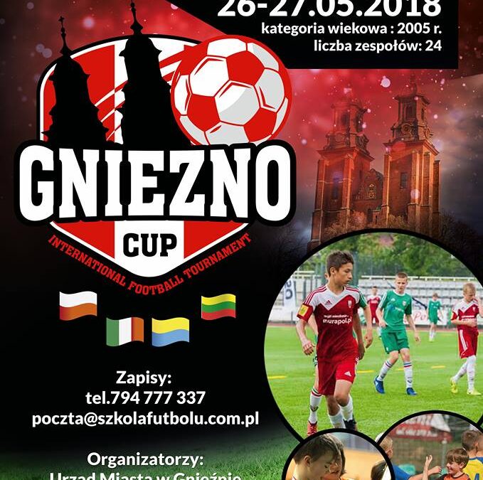 W sobotę rusza międzynarodowy turniej Gniezno Cup!