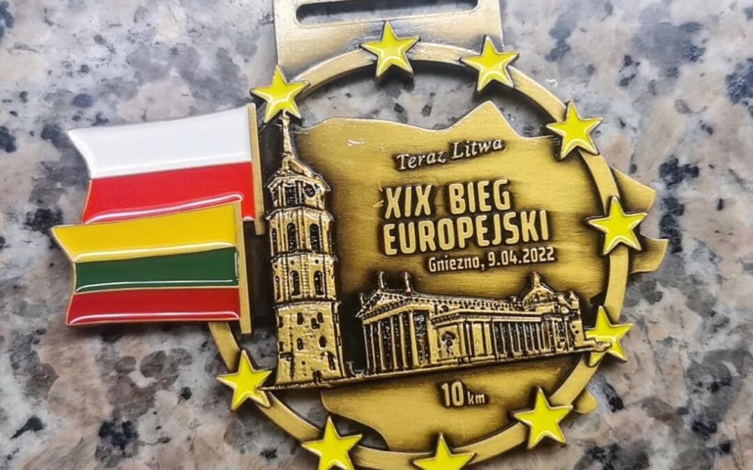 Oto medal Biegu Europejskiego w Gnieźnie
