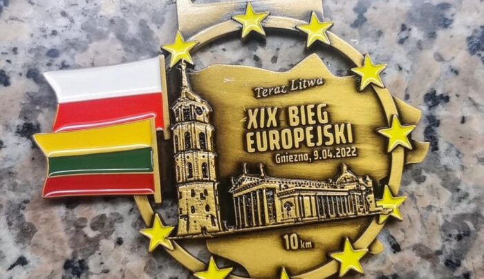 Oto medal Biegu Europejskiego w Gnieźnie