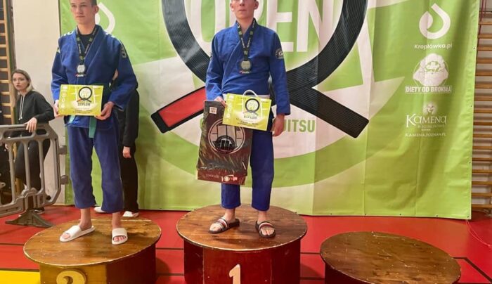 Cztery krążki Walki Gniezno w BJJ Spring Open