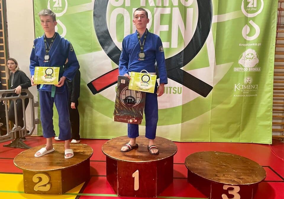 Cztery krążki Walki Gniezno w BJJ Spring Open
