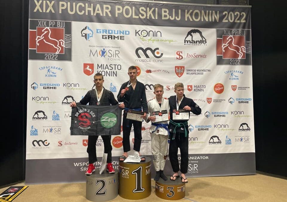 Dobry występ gnieźnian podczas Pucharu Polski BJJ