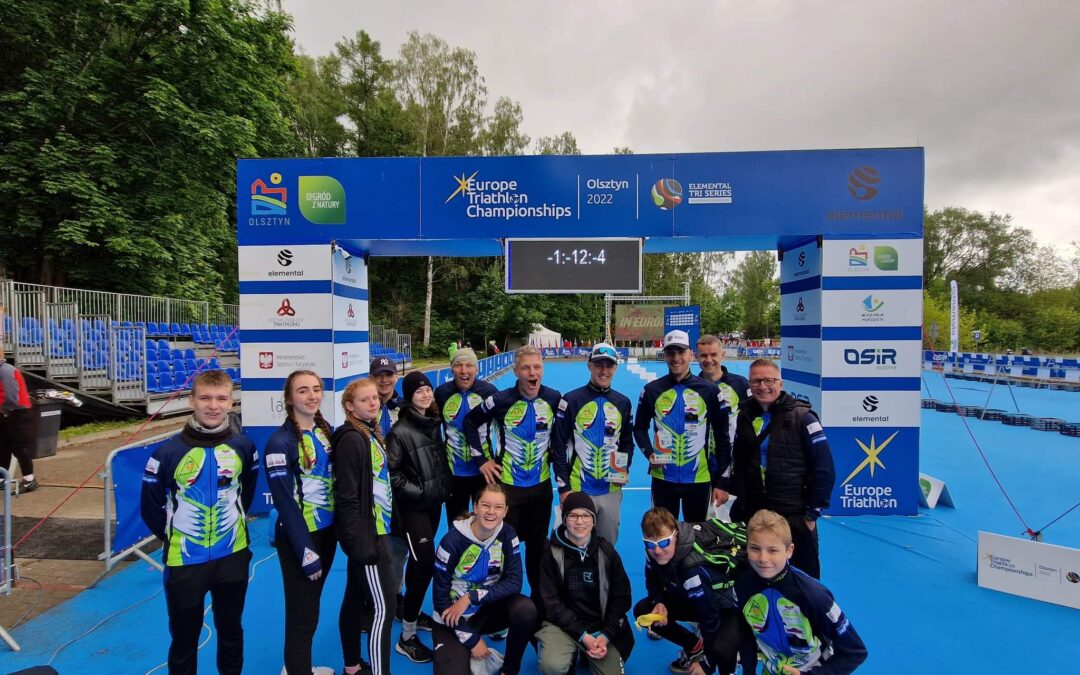 Podwójne podium gnieźnieńskich triathlonistów w Olsztynie