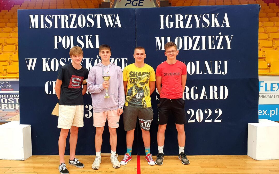 Gnieźnieńscy koszykarze 3×3 na piątym miejscu w Polsce