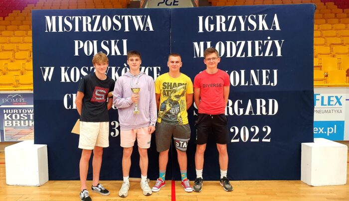 Gnieźnieńscy koszykarze 3×3 na piątym miejscu w Polsce