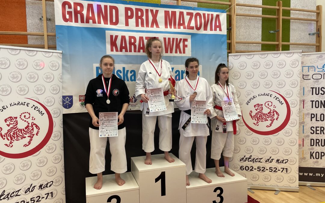 Podwójne złoto karateczki Alicji Kaszyńskiej
