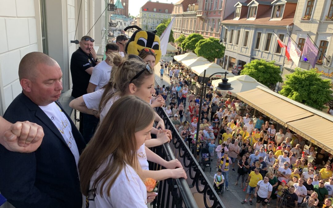 Gniezno przywitało triumfatorki 1.ligi