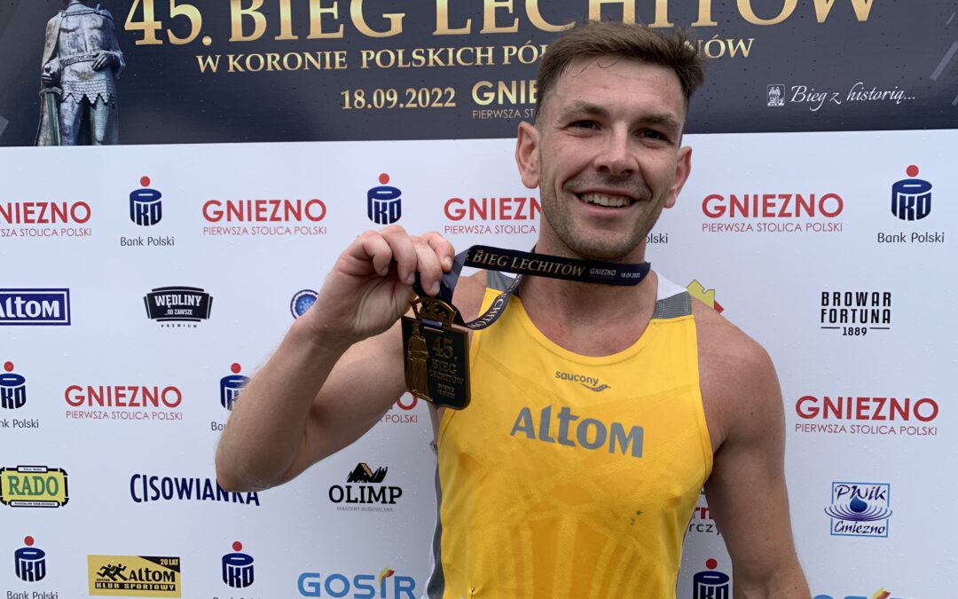 Bartosz Aleksandrowicz zwycięzcą 45. Biegu Lechitów