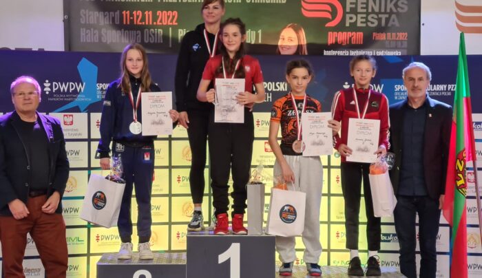 Matylda Dziadoszek srebrną medalistką mistrzostw Polski