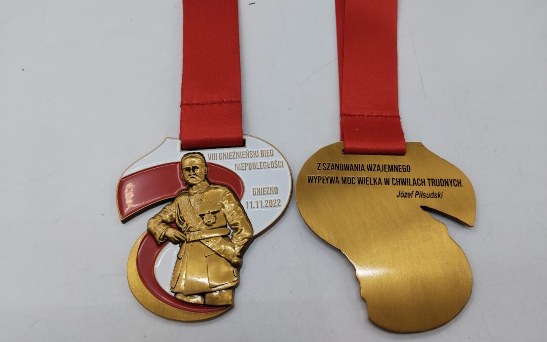 PREMIERA. Tak wygląda medal Biegu Niepodległości