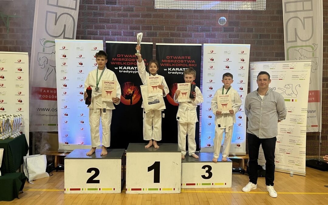 Samuraje na mistrzostwach Wielkopolski w karate