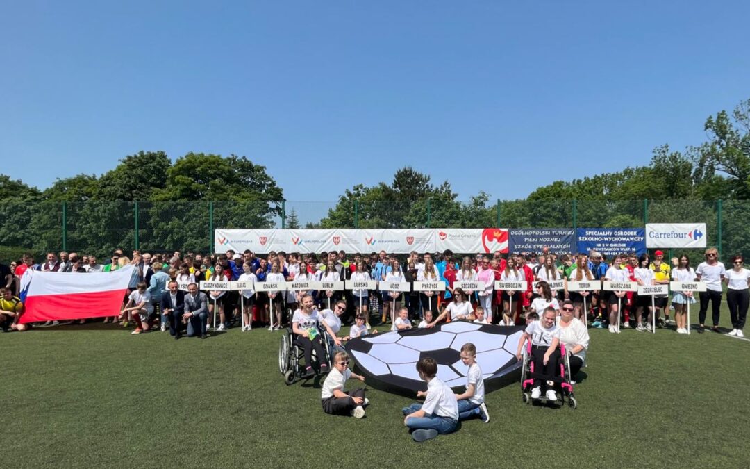 W Gnieźnie odbył się Ogólnopolski Turniej Piłki Nożnej Szkół Specjalnych