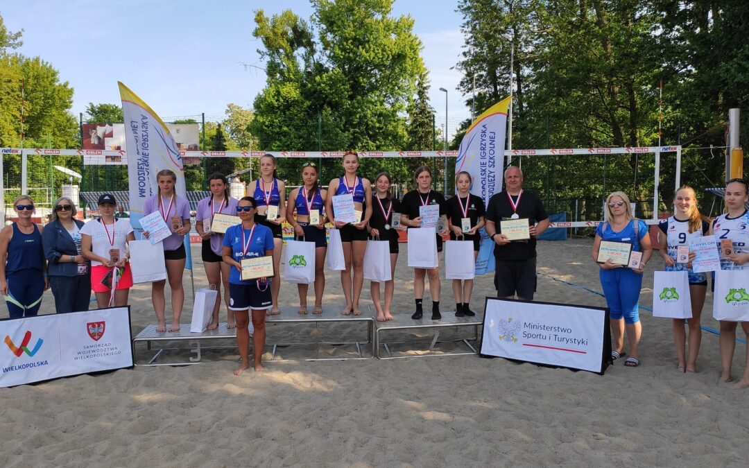Kiszkowianki wicemistrzyniami Wielkopolski w piłce plażowej