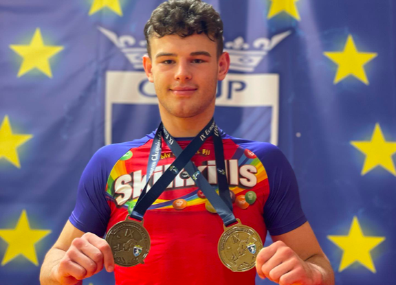 Kacper Garczyński z dwoma złotymi medalami ME