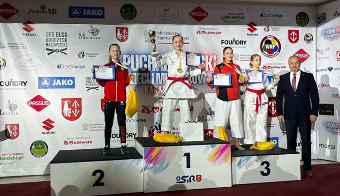 Zuzanna Gbur z Pucharem Polski w karate