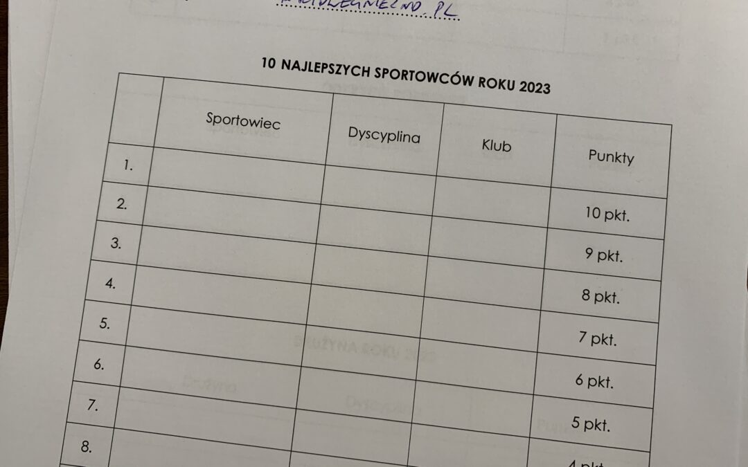 Kapituła już w komplecie. Cel – wybór „Sportowca Roku”