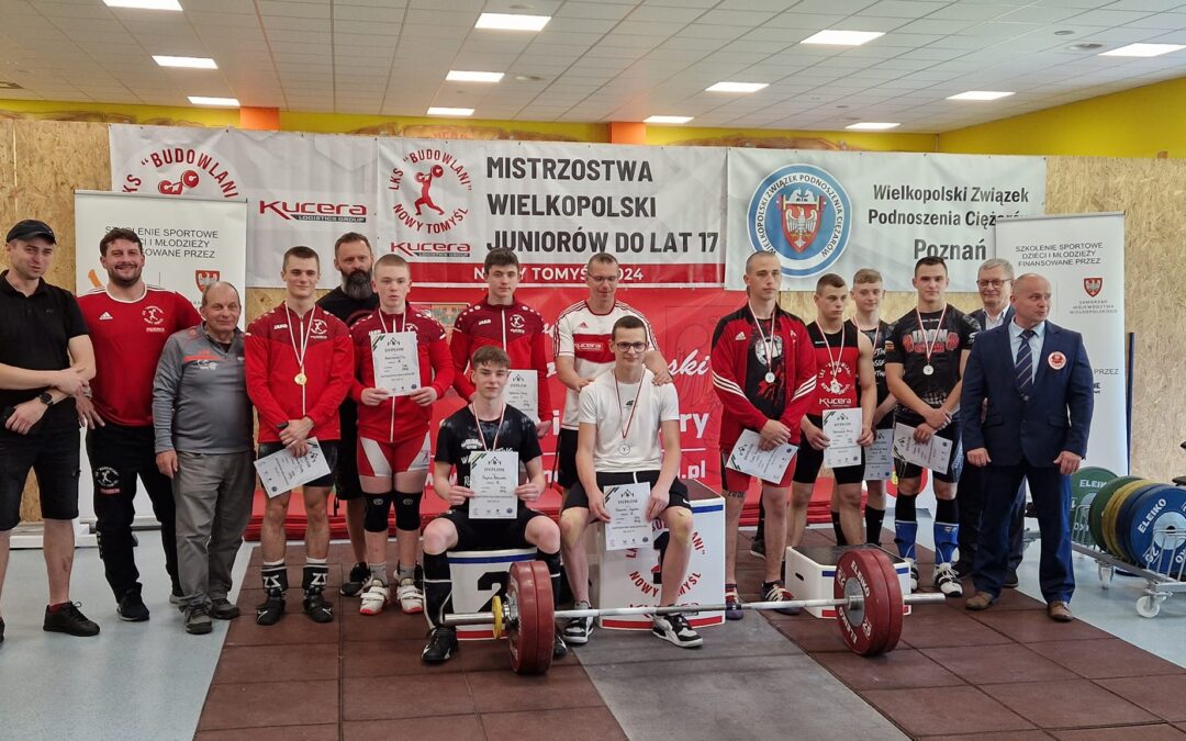Dwa tytuły gnieźnian w mistrzostwach Wielkopolski w podnoszeniu ciężarów
