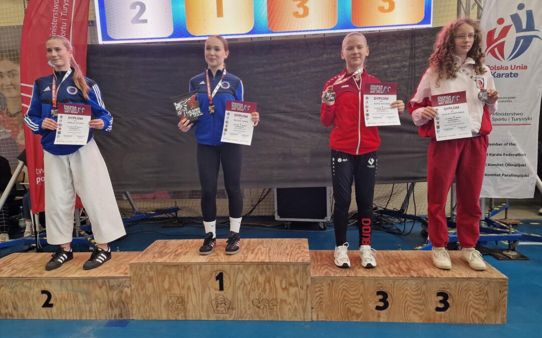 Medal dla zawodniczki KK Inochi Gniezno