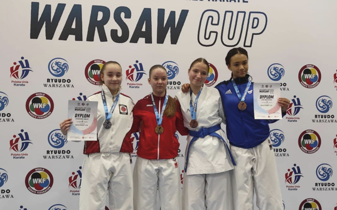 Zuzanna Gbur podwójną medalistką w Warsaw Cup