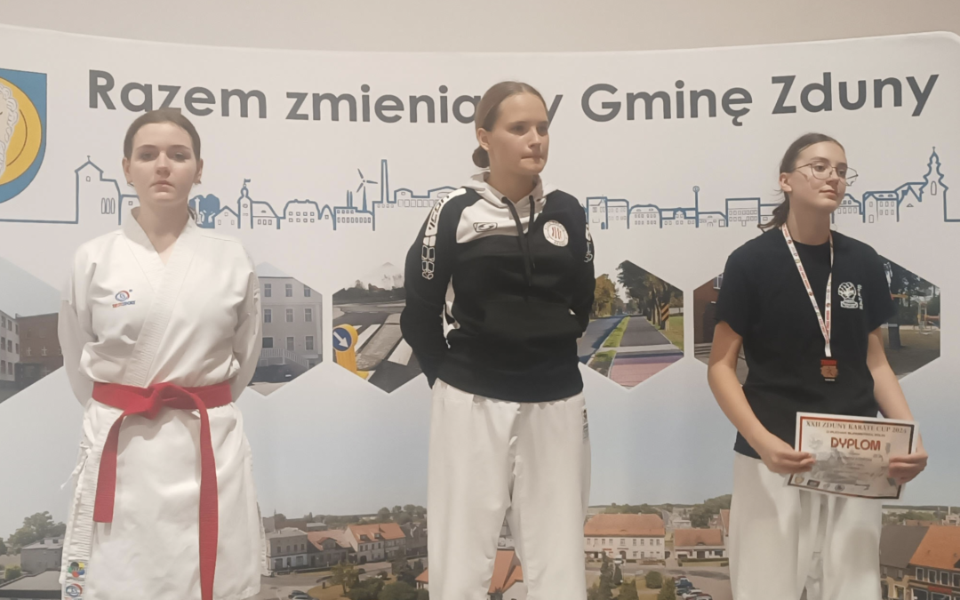 Karatecy z Kiszkowa startowali w zawodach Karate CUP w Zdunach