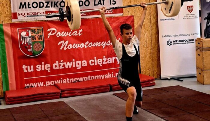 Cztery medale młodych sztangistów w mistrzostwach Wielkopolski