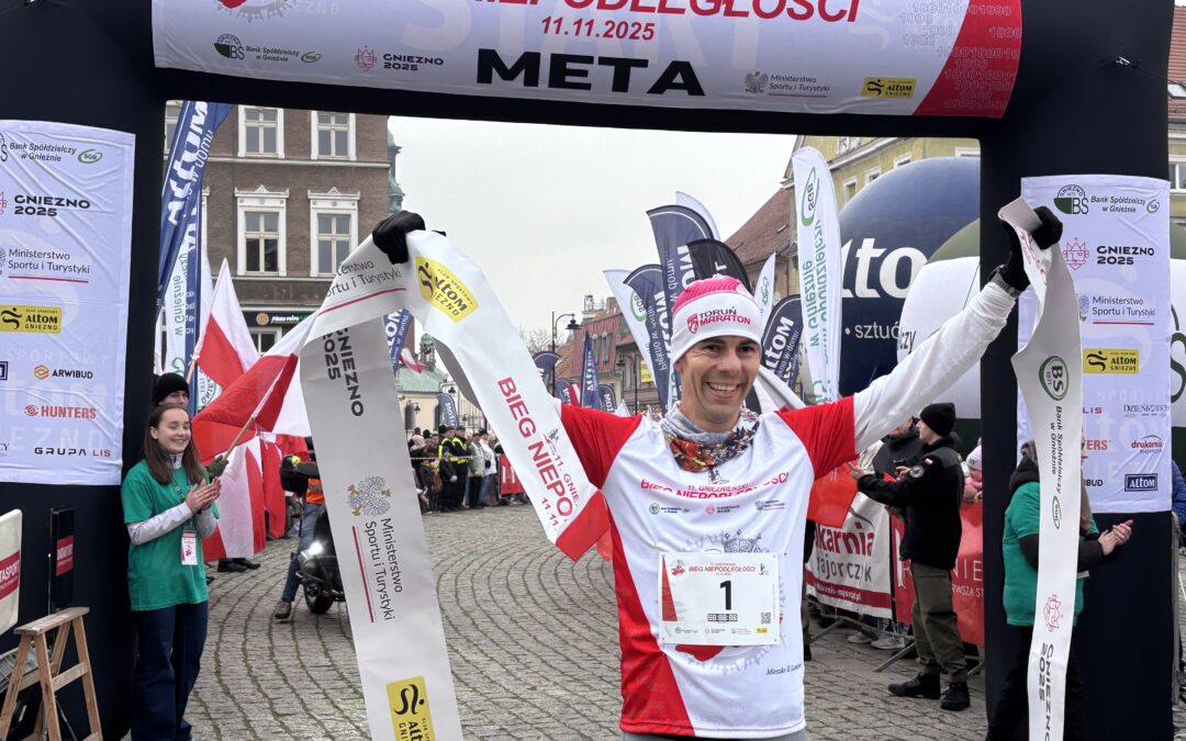 Oto triumfatorzy 11. Biegu Niepodległości w Gnieźnie