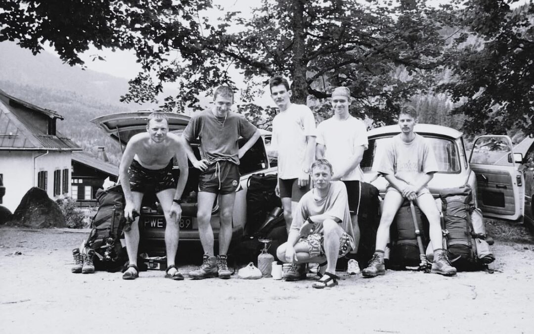 Pojechali zdobywać Alpy… trabantami