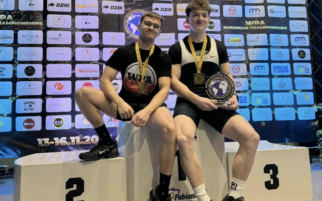 Rekord Europy i świata w trójboju siłowym Antka Fuszpaniaka!
