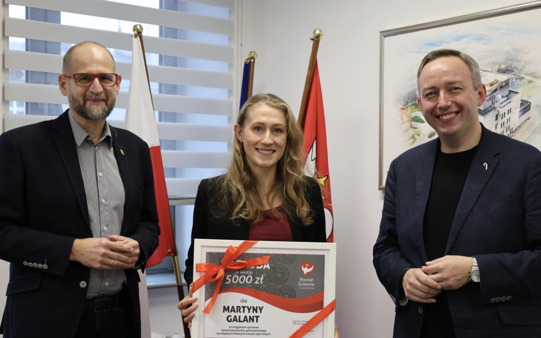 Martyna Galant Ambasadorką Powiatu Gnieźnieńskiego