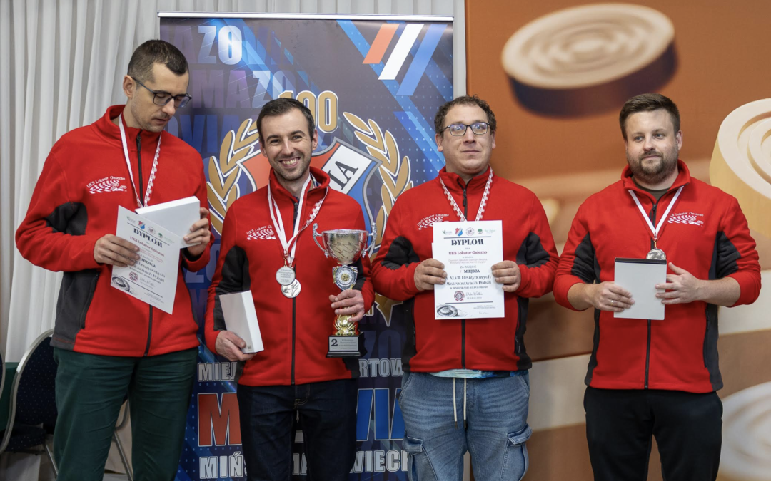 Lokator Gniezno wicemistrzem Polski w warcabach